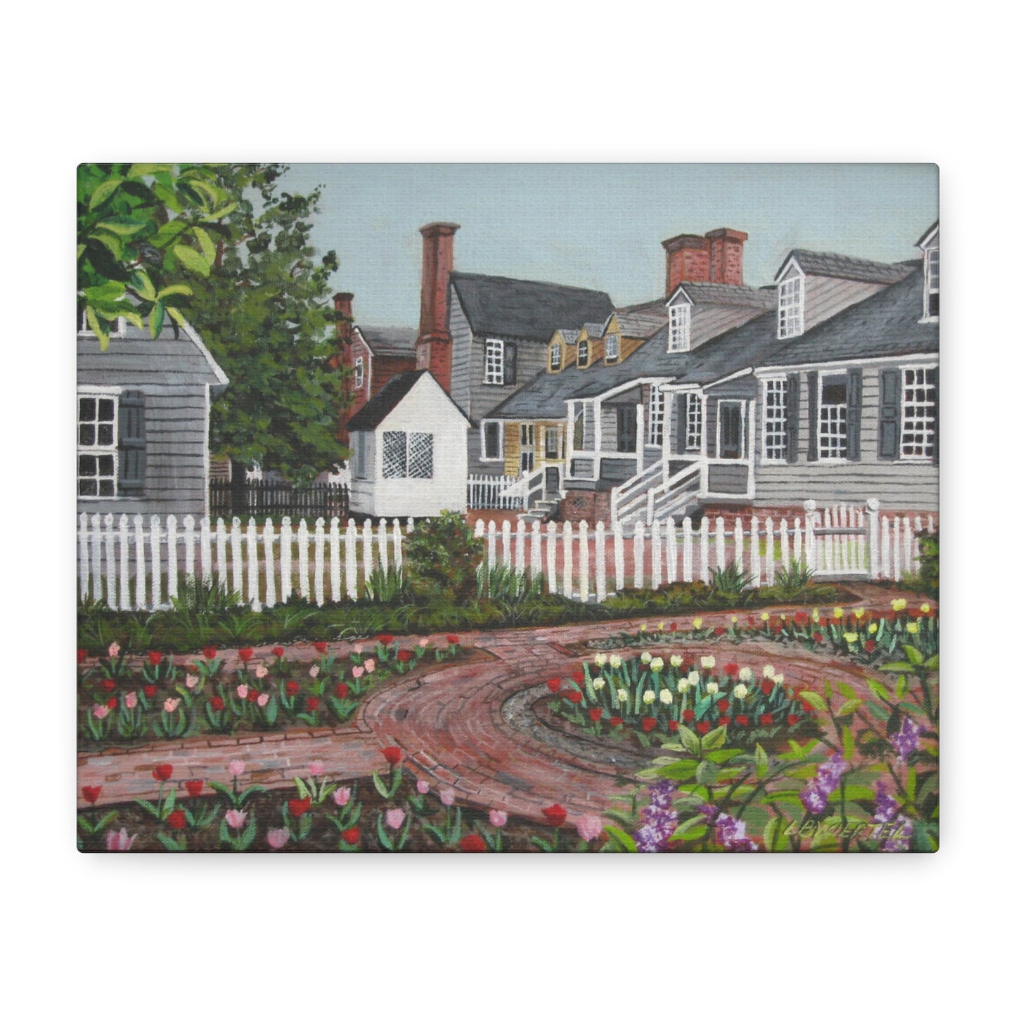 Colonial Williamsburg - Stretched Matte Wall Decor