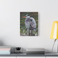 Great Blue Heron Art Print — Matte Stretched Canvas Wall Decor