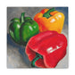 "Capsicum" Canvas Gallery Wrap Print