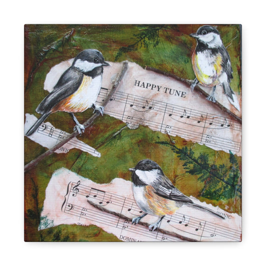 "Happy Tune" Canvas Gallery Wrap Print