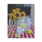 Sunflowers & Lemonade Matte Canvas Wall Art — Stretched 1.25"