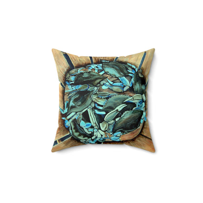 Basket Crabs Pillow