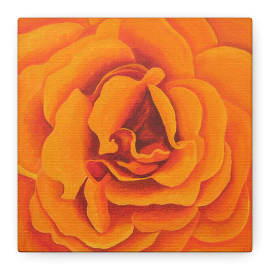 "Orange Study #3", Matte Canvas, Stretched, 1.25"