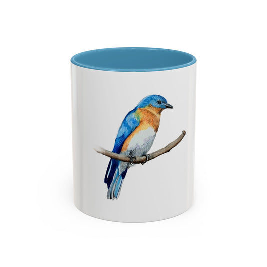 Bluebird Accent Coffee Mug, 11oz