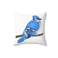 Blue Jay Spun Polyester Square Pillow