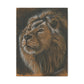 Majestic Lion Portrait Matte Canvas - Stretched Wall Art