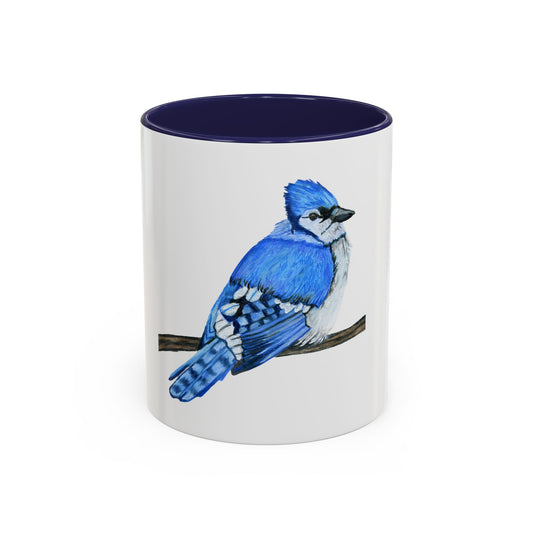 Blue Jay Accent Coffee Mug, 11oz