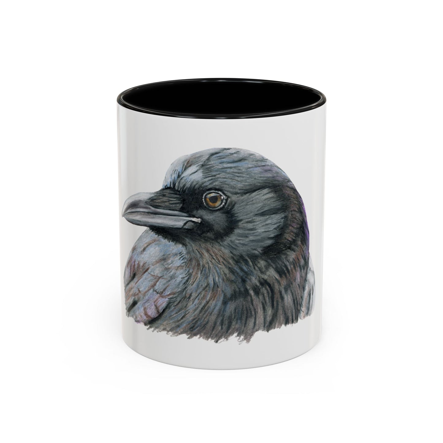 Crow Accent Coffee Mug, 11oz