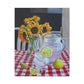 Sunflowers & Lemonade Matte Canvas Wall Art — Stretched 1.25"