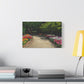 Spring Garden Path Matte Canvas Wall Art — Stretched 1.25"