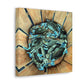 "Basket Crabs" Gallery Wrap Canvas Print