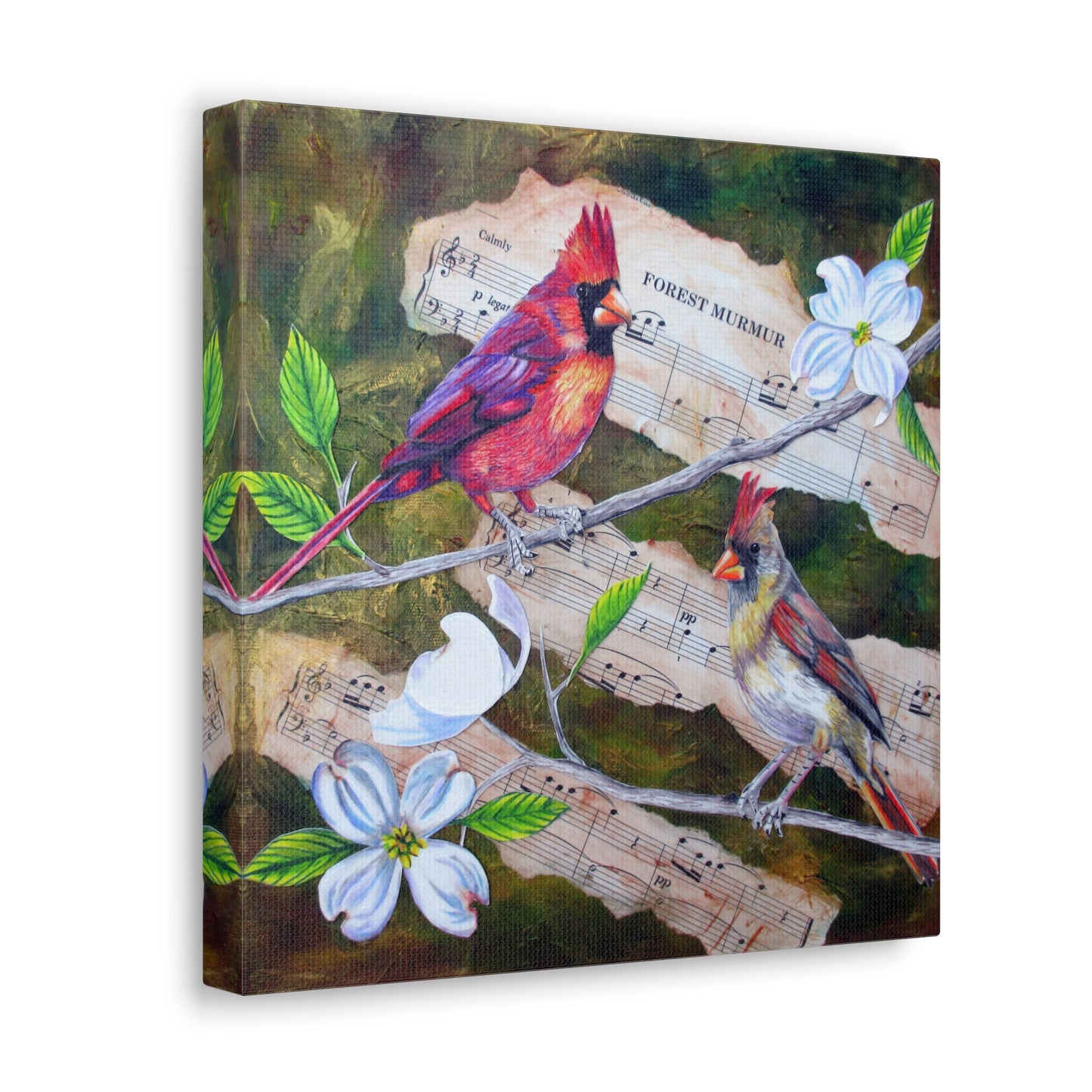 "Forest Murmur" Canvas Gallery Wrap Print