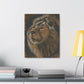 "Lion Study #1" Canvas Gallery Wrap