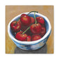 "Bowl of Cherries" Canvas Gallery Wrap Print