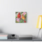 Cardinal Pair Matte Canvas Wall Art - 'Side By Side' Stretched 1.25"