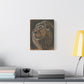 Majestic Lion Portrait Matte Canvas - Stretched Wall Art