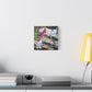 Cardinal Songbirds Canvas Art — Matte Stretched Wall Decor